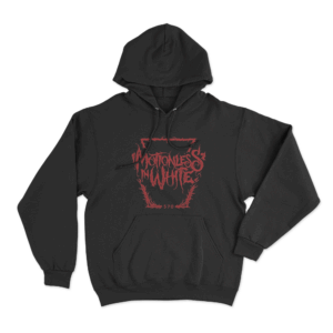 Motionless In White 570 Thorn Logo Unisex Hoodie Black