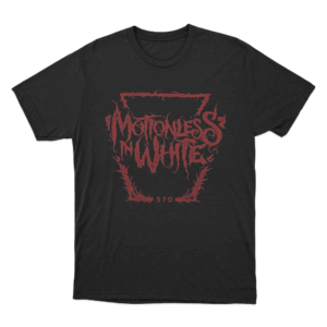 Motionless In White 570 Thorn Logo Unisex T Shirt Black