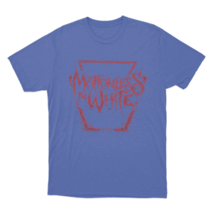 Motionless In White 570 Thorn Logo Unisex T Shirt Blue