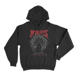 Motionless In White Cloaked Figure Print Unisex Hoodie Black