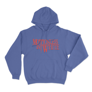 Motionless In White OG Logo Unisex Hoodie Blue